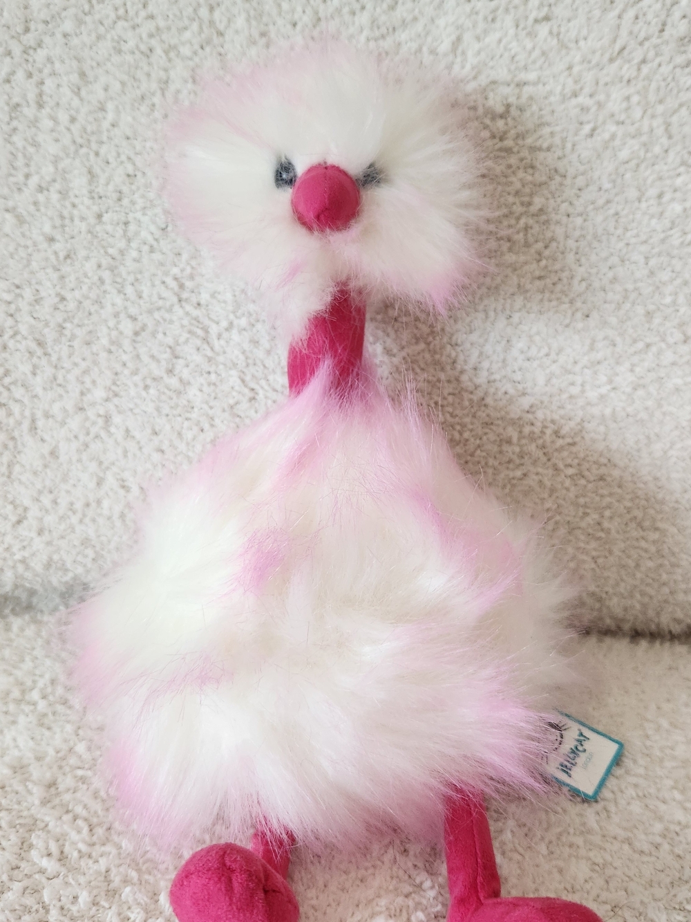 Jellycat-  NWT- Raspberry Ripple Pompom